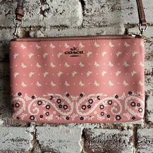 Coach Butterfly Bandana Crossbody